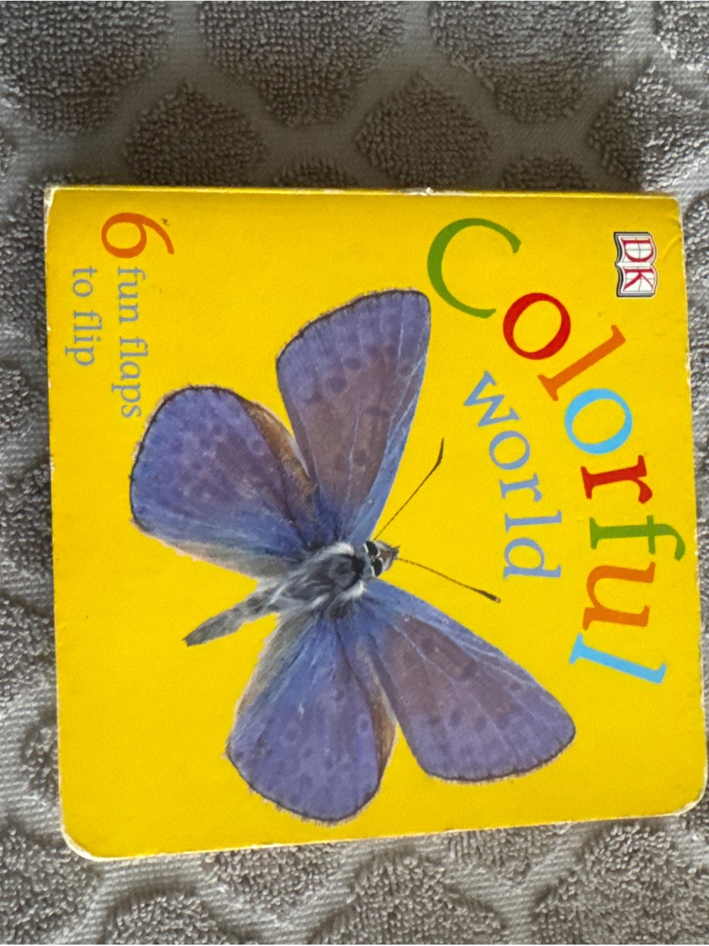 Colorful World - Blue Kids Board Book